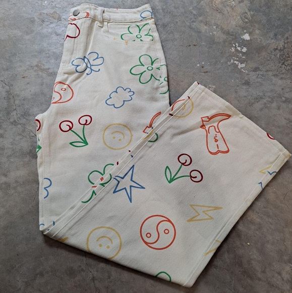 Women's doodle pants - Picture 1 of 5